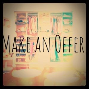 All offers considered